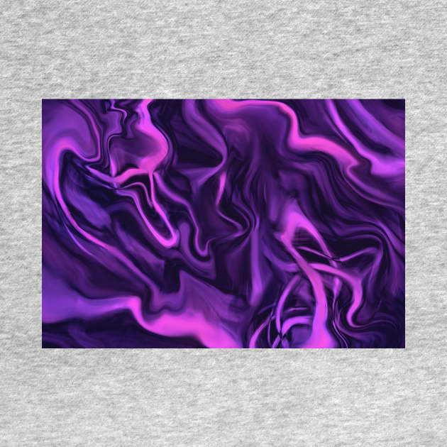 Pink and purple lines - abstract art by Montanescu